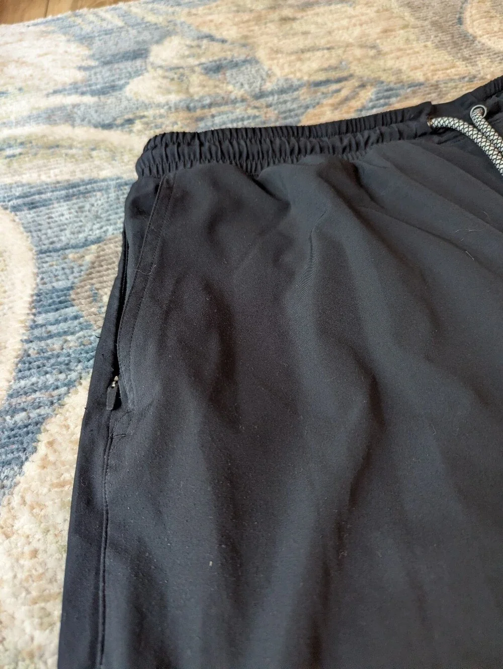 Rhoback Black Athletic Shorts